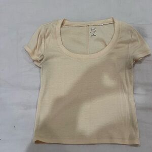 PacSun yellow Women's Crop Top